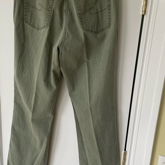 Chico Denim pants in light green. Chico Size 2 =Size 12 - Picture 6 of 7